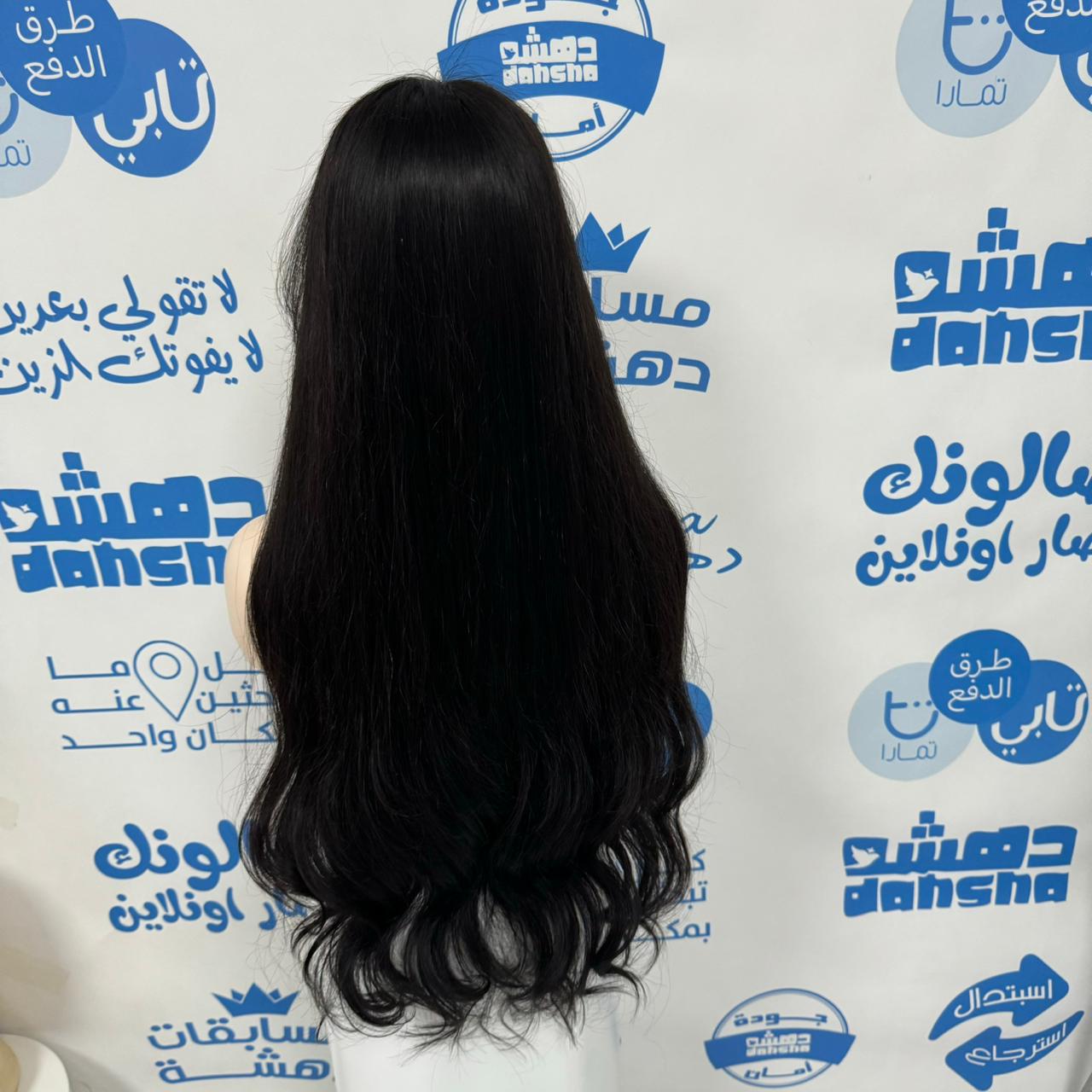 باروكه شعر طبيعي 28 انش كثافه 250%  قصه مميزه