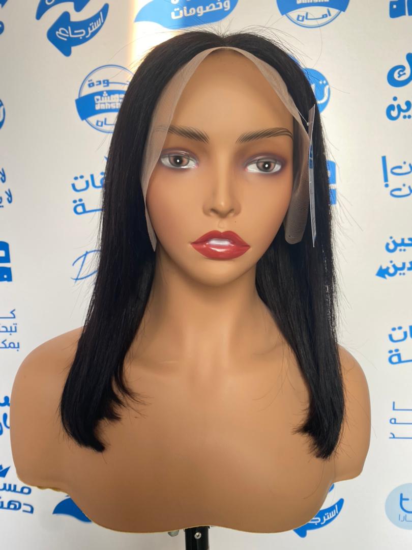باروكه شعر طبيعي 14 انش كثافه 180% جذور كامله فروه دانتيل